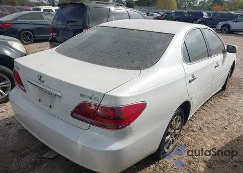 2005 Lexus Es 330 z USA, uszkodzony, nr VIN JTHBA30G755071726